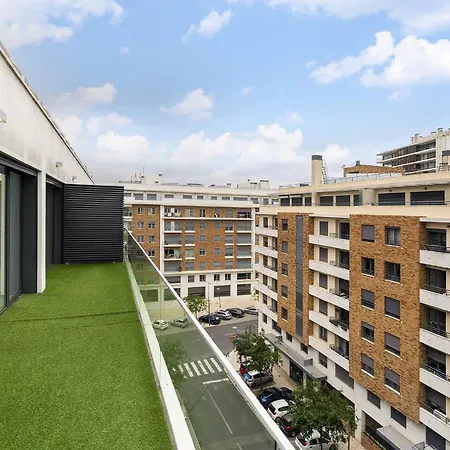 דירה Whome Urban Retreat W/parking, Elevator & Ac By Benfica Stadium *