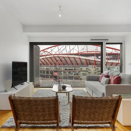 דירה Whome Urban Retreat W/parking, Elevator & Ac By Benfica Stadium ליסבון